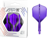 Goat A1R Dart Flights - Moulded Flight & Shaft System - Standard No6 - Purple