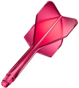 Goat A1R Dart Flights - Moulded Flight & Shaft System - Standard No6 - Pink