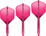 Goat A1R Dart Flights - Moulded Flight & Shaft System - Standard No6 - Pink