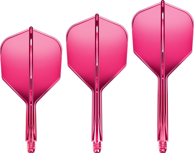 Goat A1R Dart Flights - Moulded Flight & Shaft System - Standard No6 - Pink