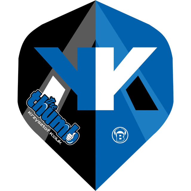 BULL'S Metrixx Dart Flights - 150 Micron - Standard No2 - Krzysztof Kciuk