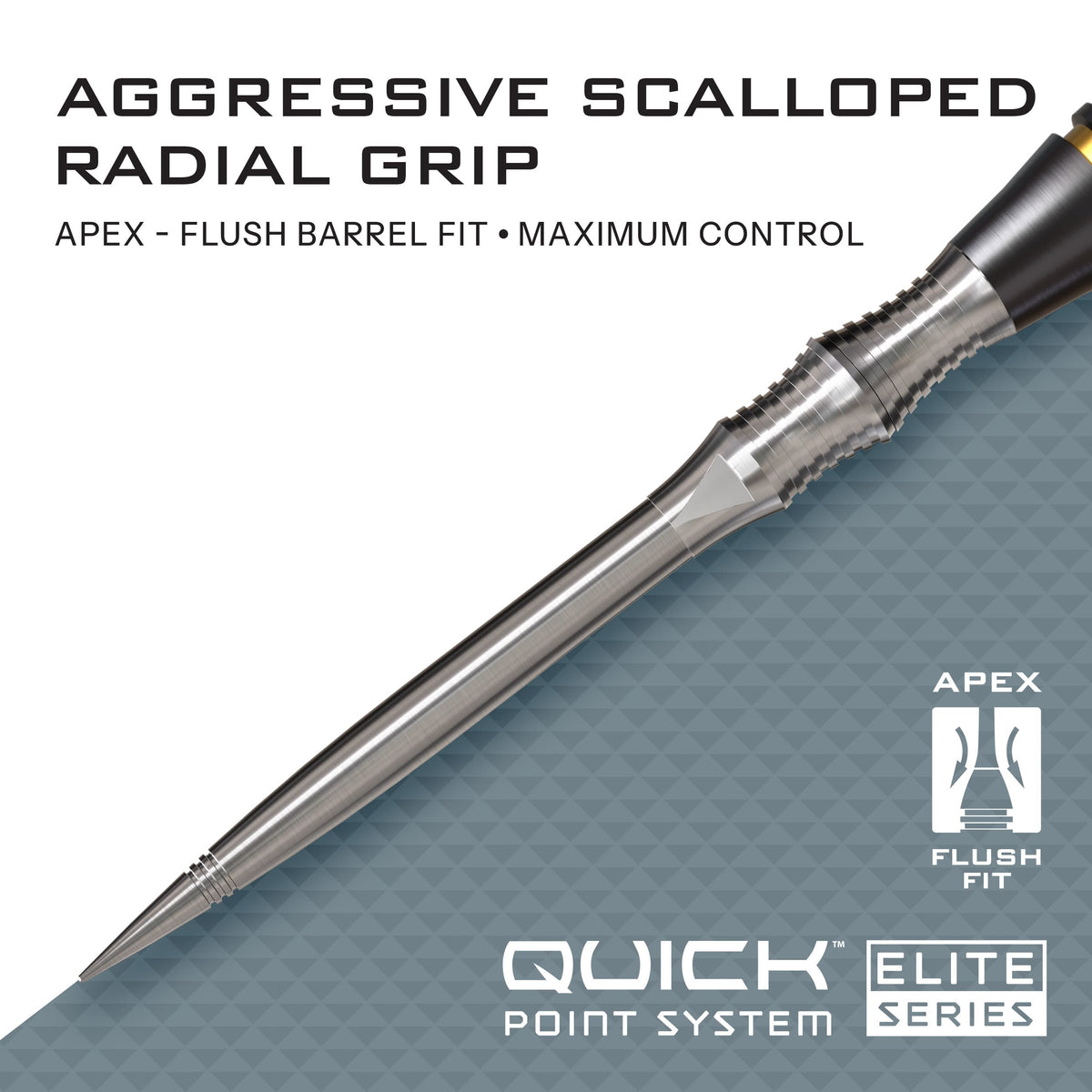 Harrows Quick Points - Steel Tip - Apex Spire