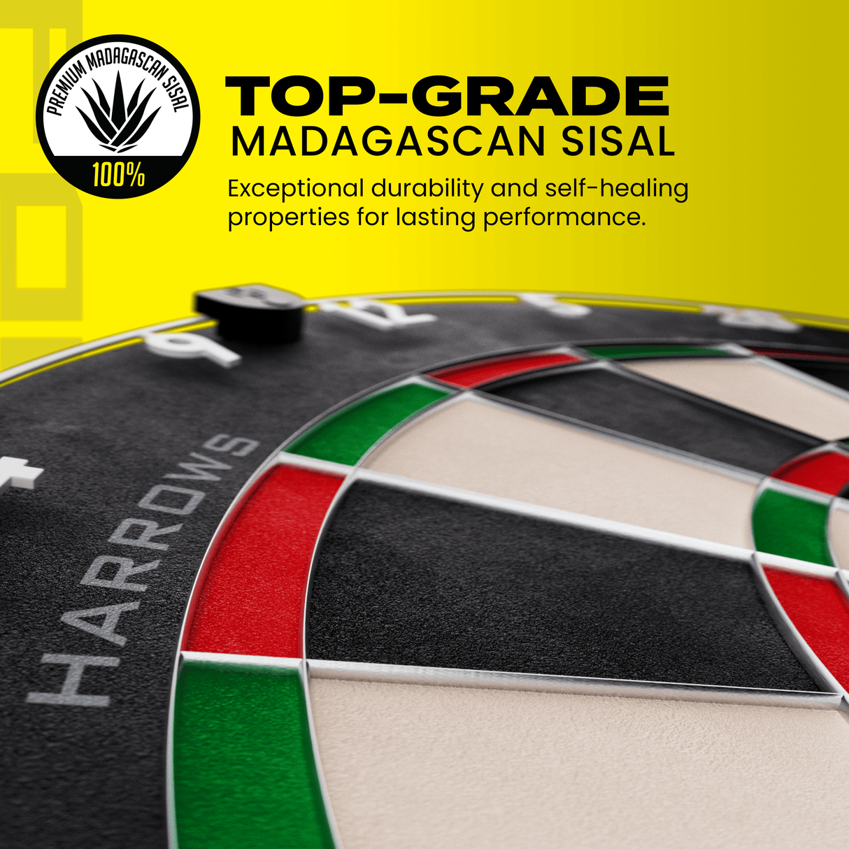 Harrows Fortis Dartboard - Professional - 360 Branding