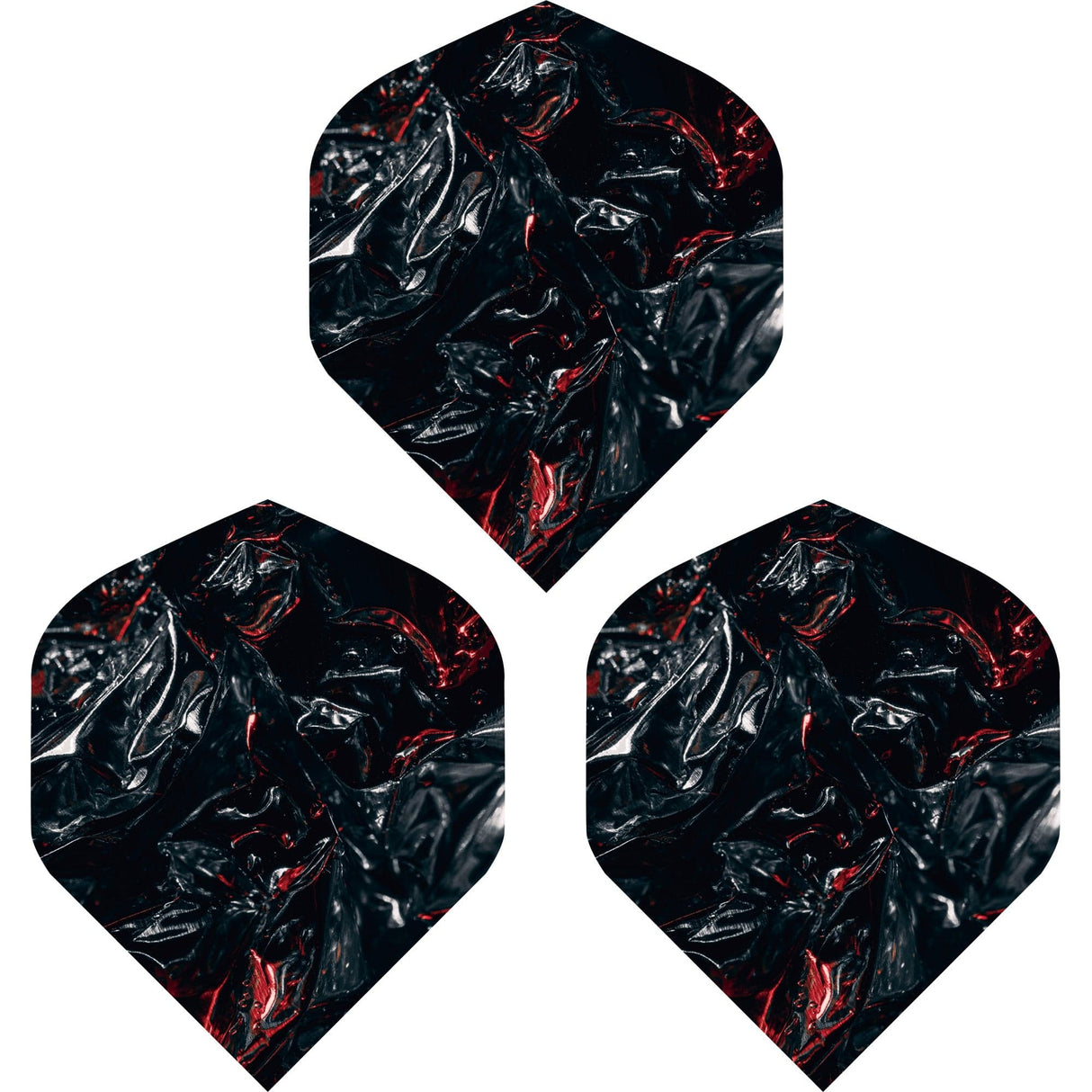 Caliburn Dart Flights - 100 Micron - Standard No2 - Abyss