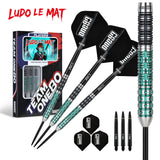 One80 Ludo Le Mat Darts - Steel Tip - 90% Tungsten