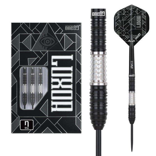 One80 Luxor II Darts - Steel Tip -90% Tungsten - Eta