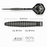 One80 Crocforce Darts - Steel Tip - 90% Tungsten - CF4