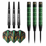 GOAT Athlete Darts - Steel Tip - 90% Tungsten - Green