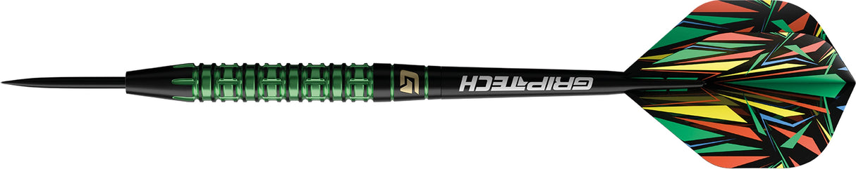 GOAT Athlete Darts - Steel Tip - 90% Tungsten - Green