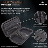 Mission Darts Players- EVA Dart Case - Adam Warner