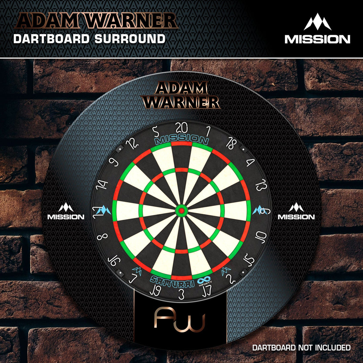 Mission Darts Players- Surround - Adam Warner