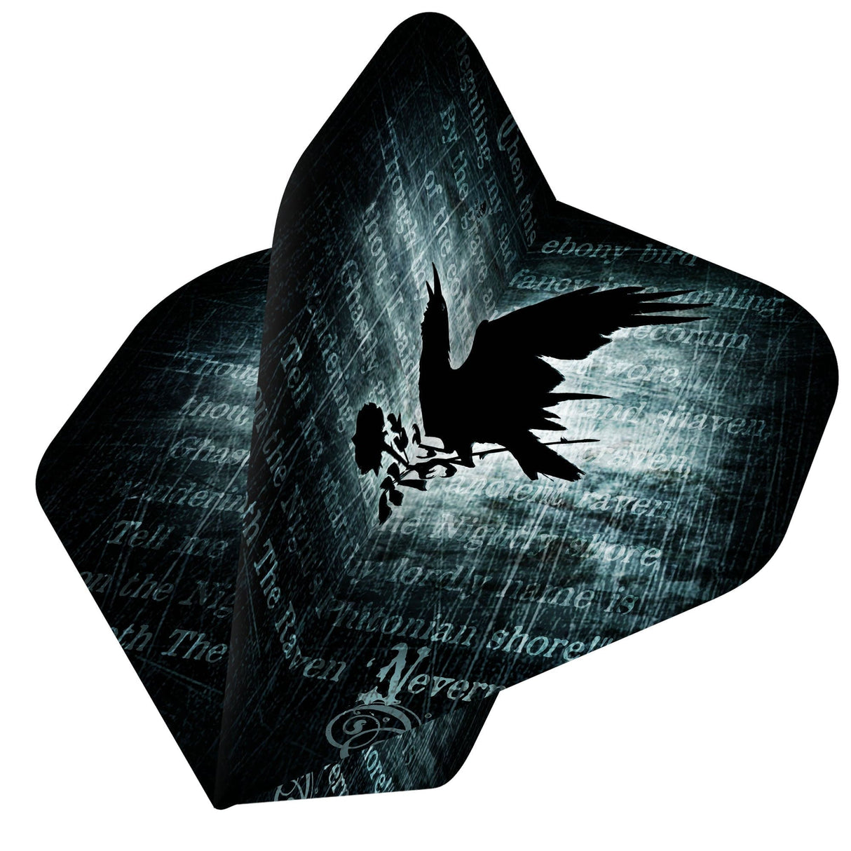 Alchemy Dart Flights - Official Licensed - Std - No2 - Black - Nevermore