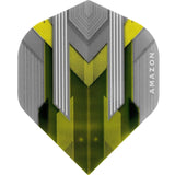 *Amazon Silver Dart Flights - No2 - Std - 100 Micron Yellow