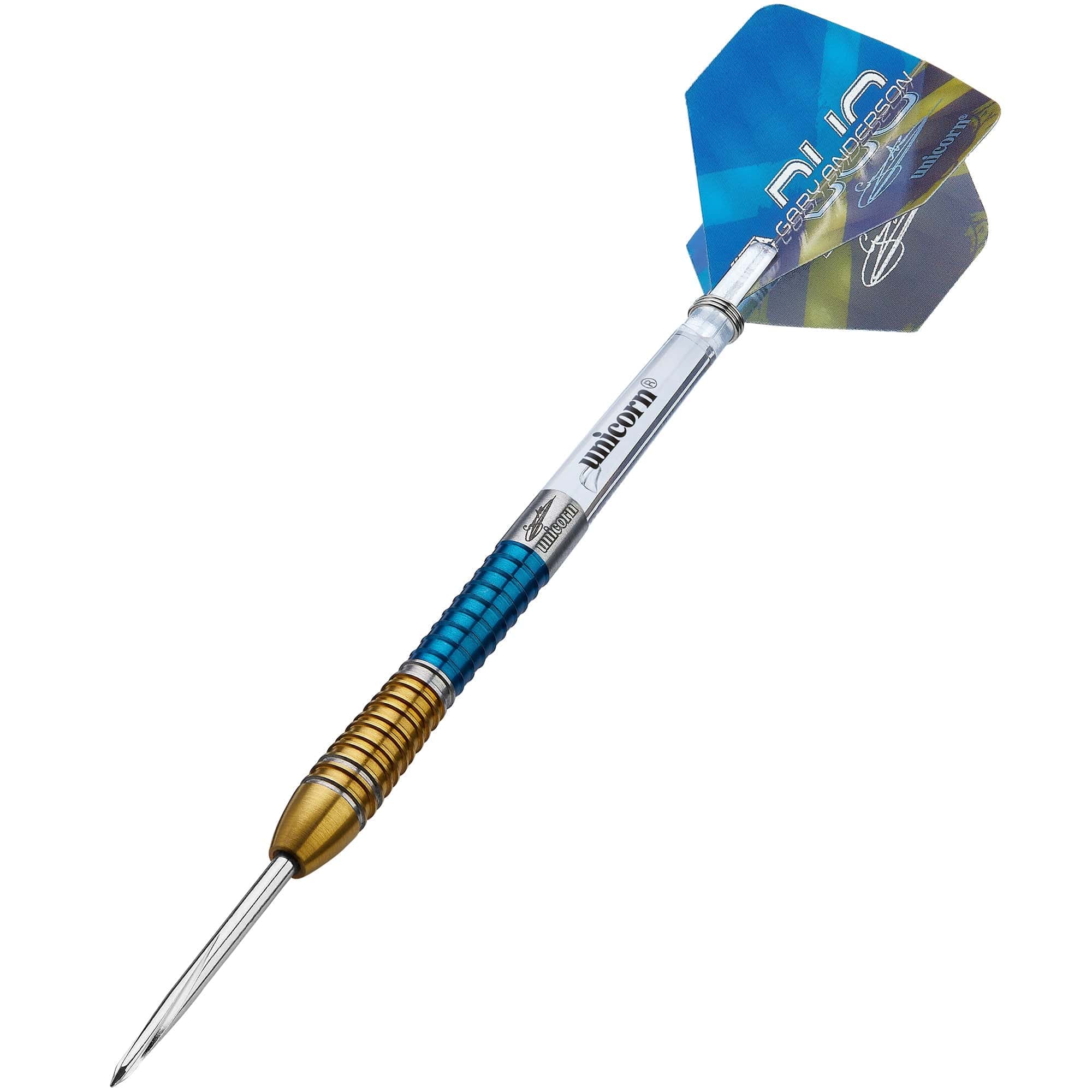 Unicorn Gary Anderson Darts - Steel Tip - 90% Tungsten - Flying Scotsm