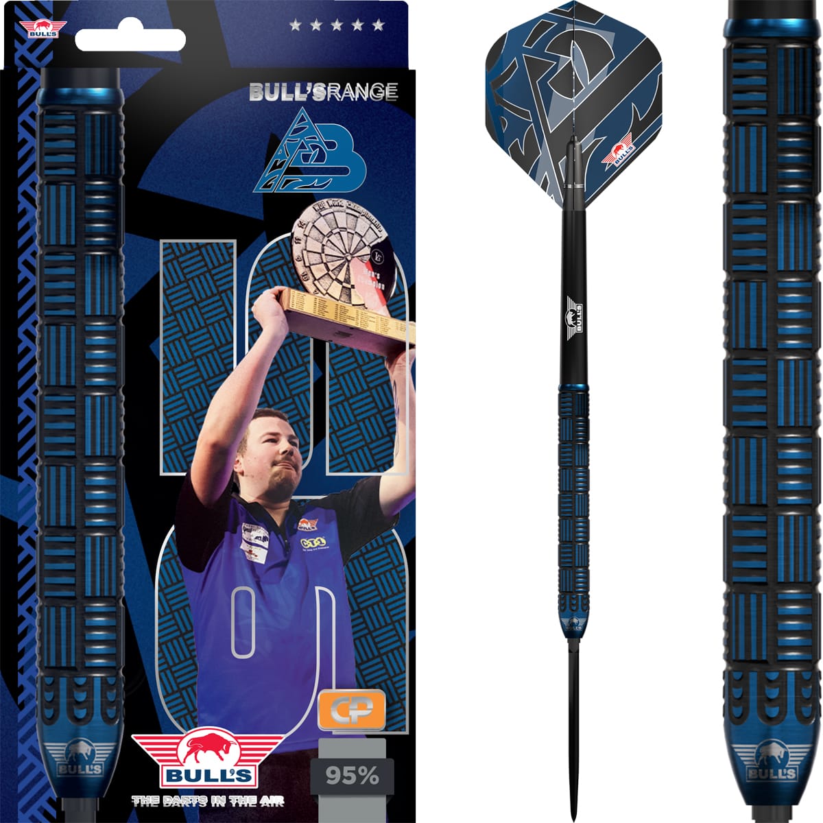 Bulls Andy Baetens CP Darts - Steel Tip - 95% Tungsten