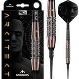 Mission Arkitekt Darts - Soft Tip - 90% Tungsten - Bronze Silica PVD - 19g