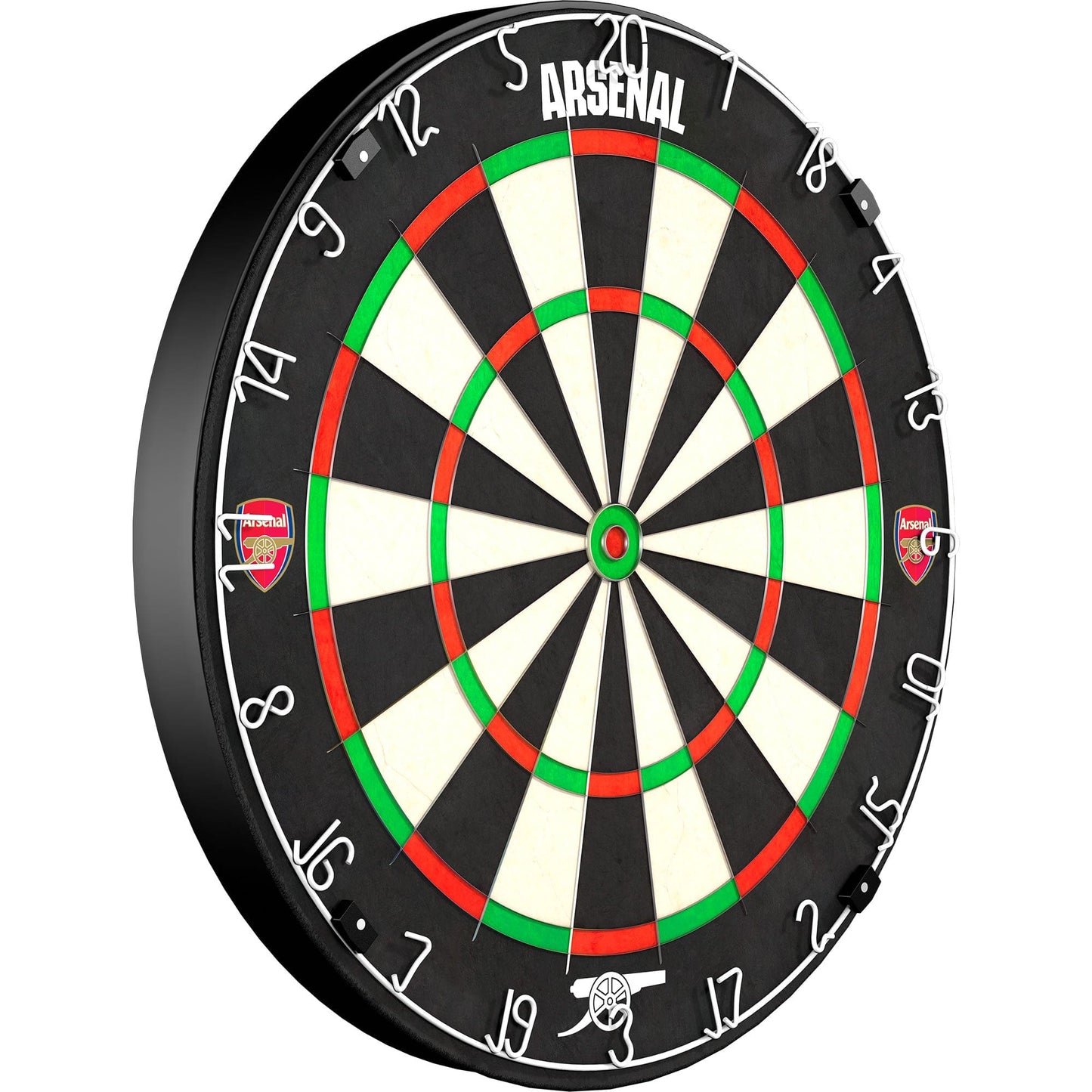 Arsenal FC Dartboard - Professional Level - Official Licensed - The Gunners - Crest