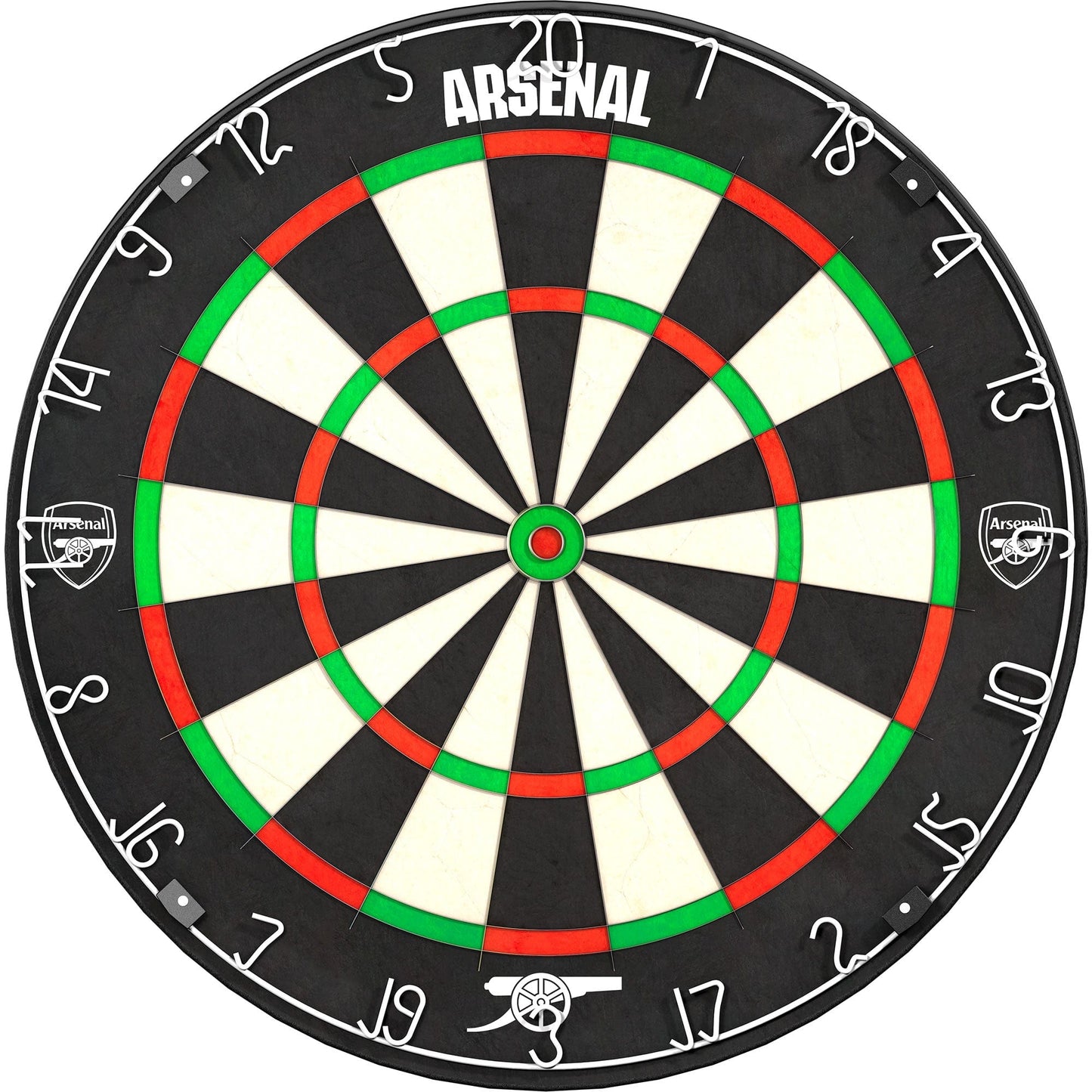 Arsenal FC Dartboard - Professional Level - Official Licensed - The Gunners - Mono Crest