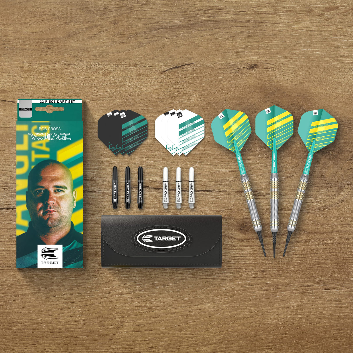 Target Rob Cross Darts  - Soft Tip - Brass 18g