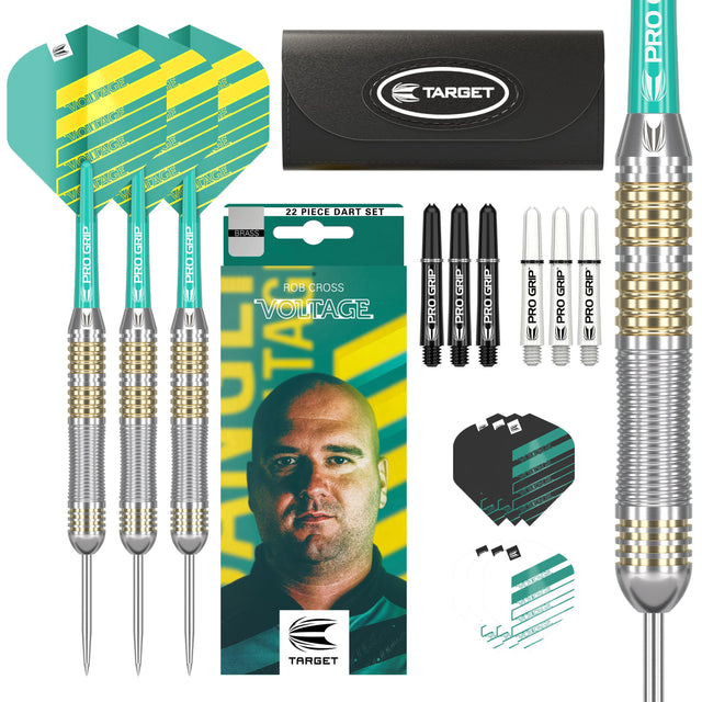 Target Rob Cross Darts - Steel Tip - Brass 22g