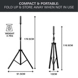 Target Travel Dartboard Stand - Portable