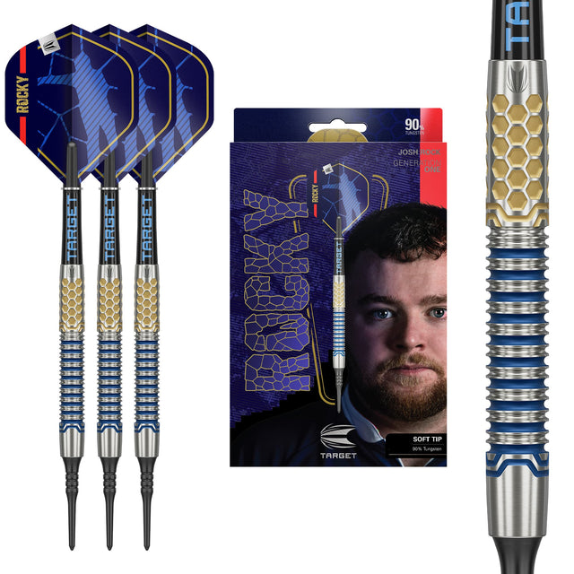 Target Josh Rock Darts - Soft Tip - 90% Tungsten - G1 20g