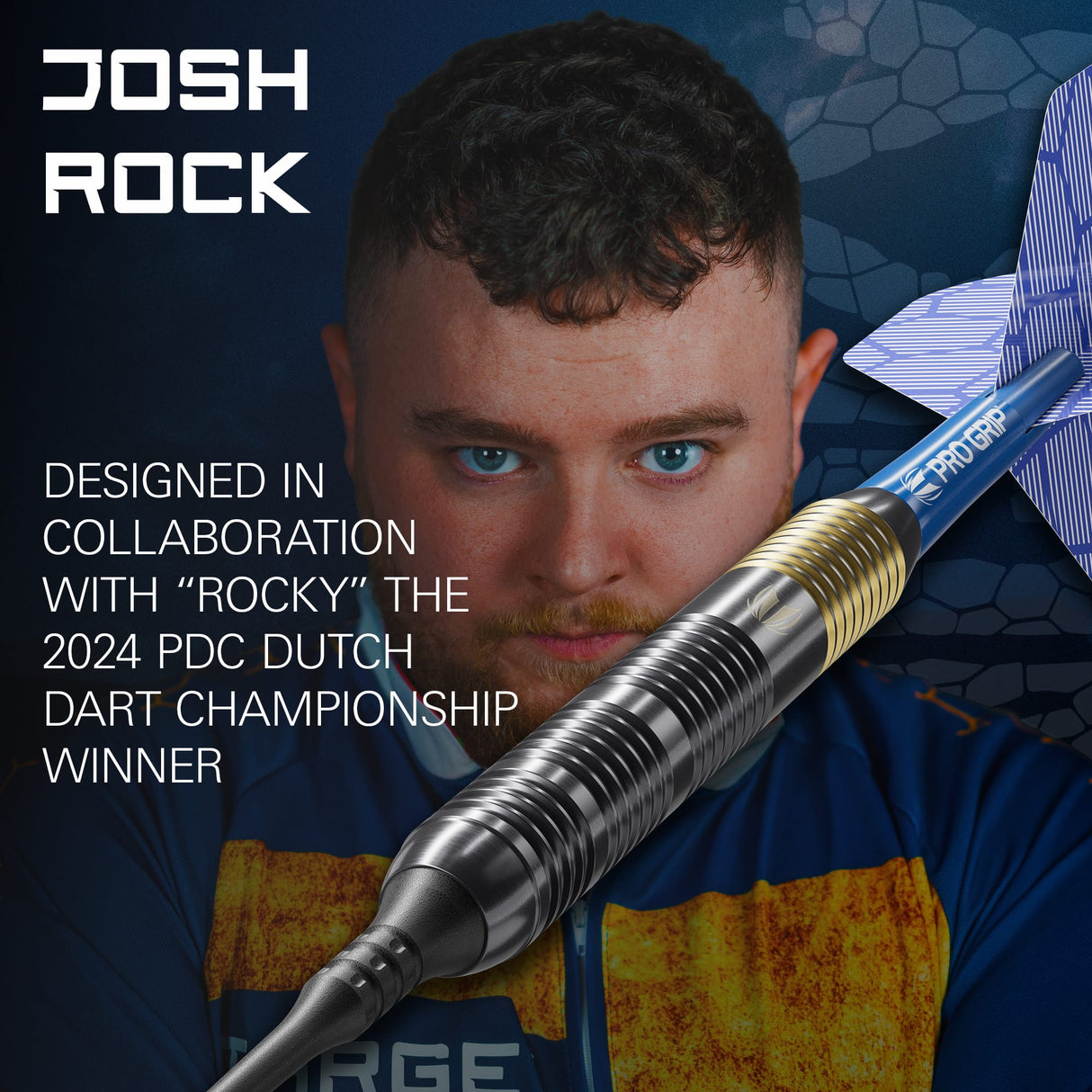 Target Josh Rock Darts - Soft Tip - Brass 18g