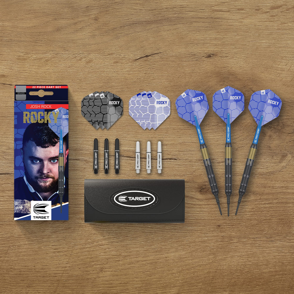 Target Josh Rock Darts - Soft Tip - Brass 18g
