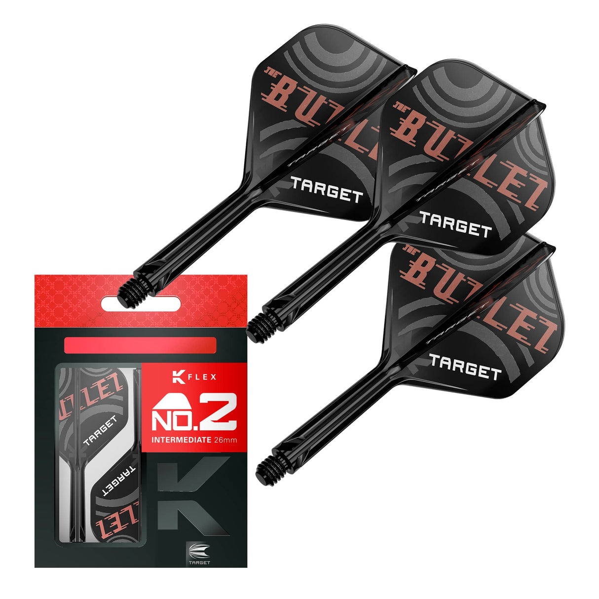 Target K-Flex Dart Flights - Standard No.2 - Stephen Bunting