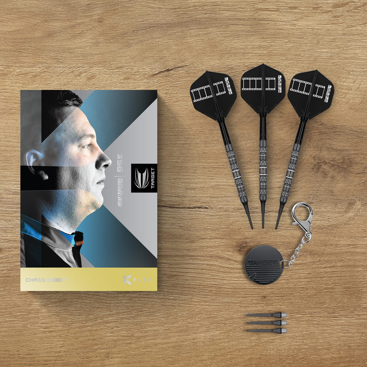 Target Chris Dobey Darts - Soft Tip - 95% Tungsten - 95K 18g