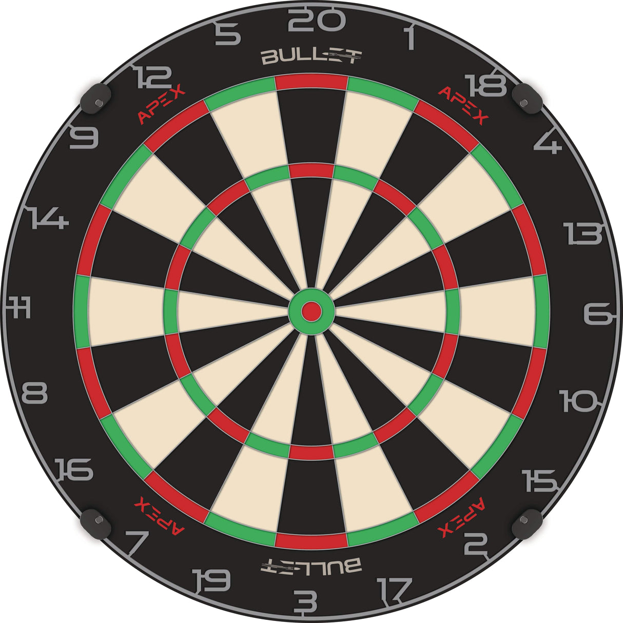 Bullet APEX Dartboard - Professional - Brazilian Sisal