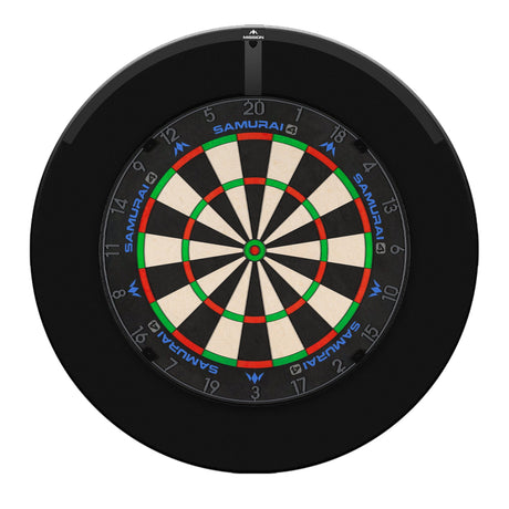 Mission Samurai 4 Dartboard Set - Dart Board, Surround & Torus 120 Light Samurai 4 Graphite