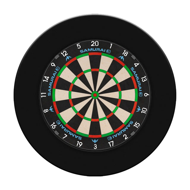 Mission Samurai 3 Dartboard Set - Dart Board & Black Surround