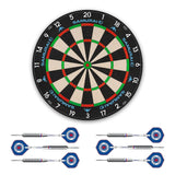 Mission Samurai 3 x Rangers Dartboard Set - Dart Board & 2 sets of Brass Darts