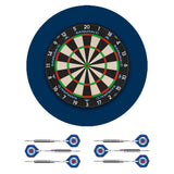 Mission Samurai 3 x Rangers Dartboard Set - Dart Board, Surround & 2 sets of Brass Darts