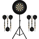 Mission Samurai 4 Dartboard & Stand Set - Dart Board, Surround, Stand and Darts