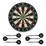 Mission Samurai 3 x Arsenal Dartboard Set - Dart Board & 2 sets of Brass Darts