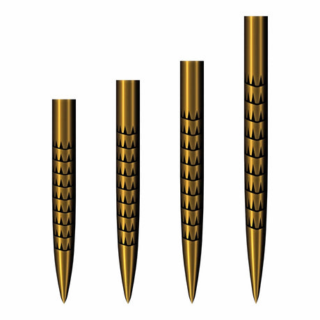 Shot Badlands Tracks Dart Points - Steel Tip - Gold Ti