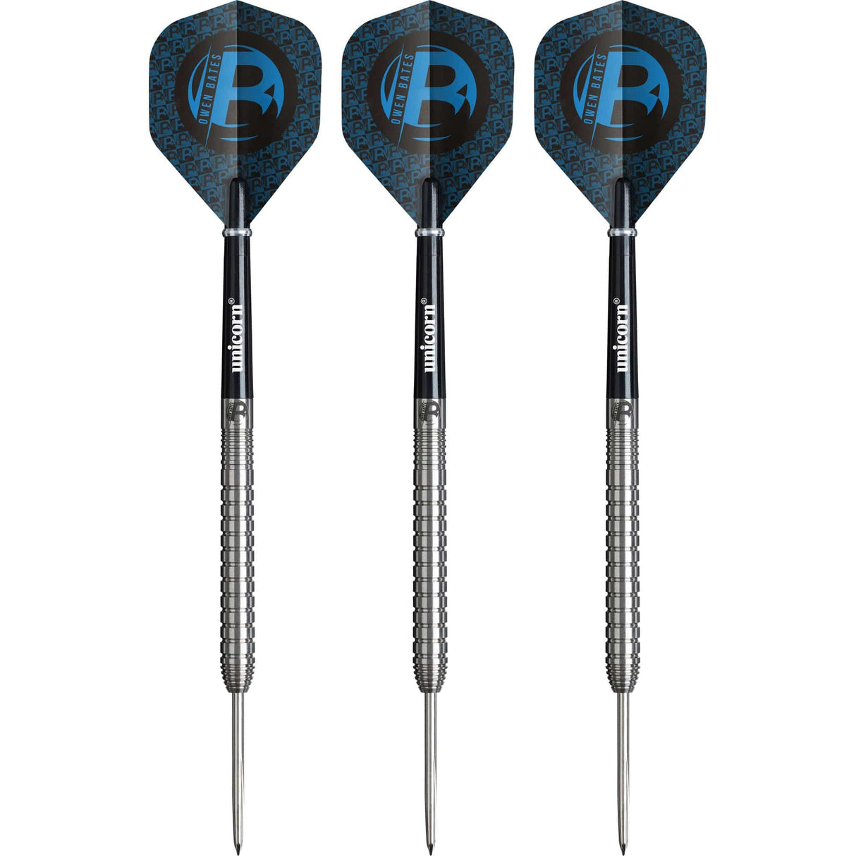 Unicorn Owen Bates Darts - Steel Tip - 90% Tungsten 24g