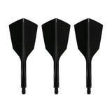 Condor AXE 120 Dart Flights - Narrow - Black