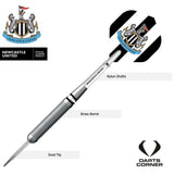 Newcastle United FC - Official Licensed - Steel Tip Darts - Brass - 22g