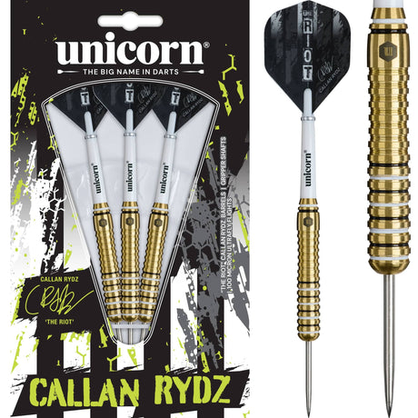 Unicorn Callan Rydz Darts - Steel Tip - Brass