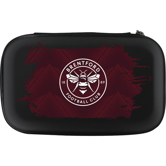 Brentford FC - Official Licensed - The Bees - Dart Case - W2 - Dark Red