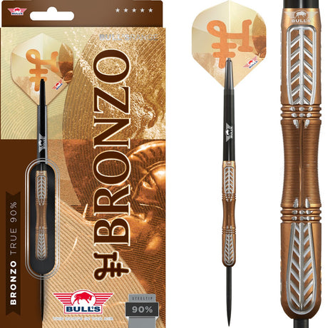 Bulls Bronzo Darts - Steel Tip - 90% Tungsten - True