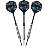 Bulls Chaos Darts - Steel Tip - 90% Tungsten - Blue