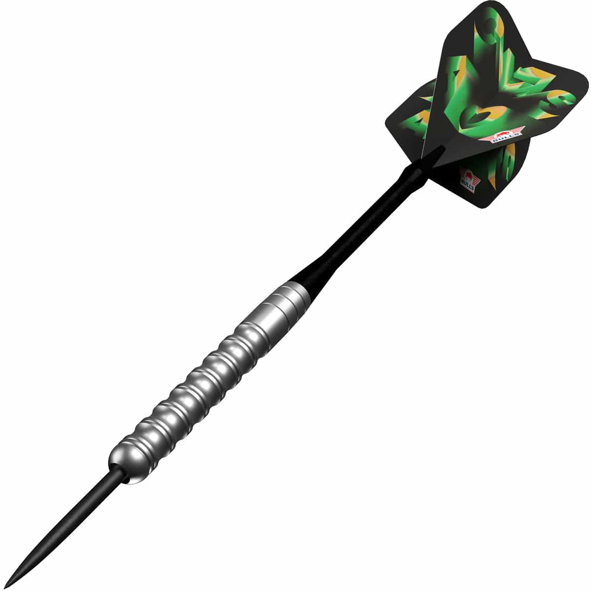 Bulls Chaos Darts - Steel Tip - 90% Tungsten - Green