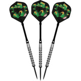 Bulls Chaos Darts - Steel Tip - 90% Tungsten - Green