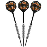Bulls Chaos Darts - Steel Tip - 90% Tungsten - Orange