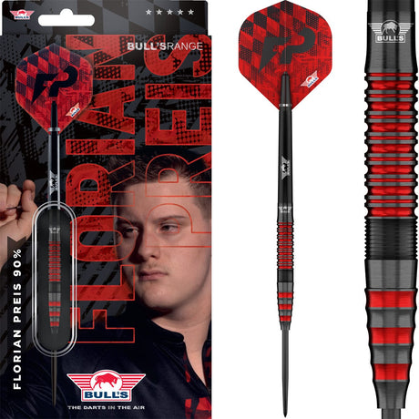 Bulls Florian Preis Darts - Steel Tip - 90% Tungsten