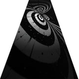 Bulls Illusion Carpet Dart Mat - Black & White - 241 x 55cm